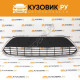 Решетка в передний бампер Ford Focus 2 (2008-2011) рестайлинг без хром молдинга KUZOVIK