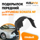 Подкрылок передний правый Hyundai Sonata NF (2004-2010) KUZOVIK