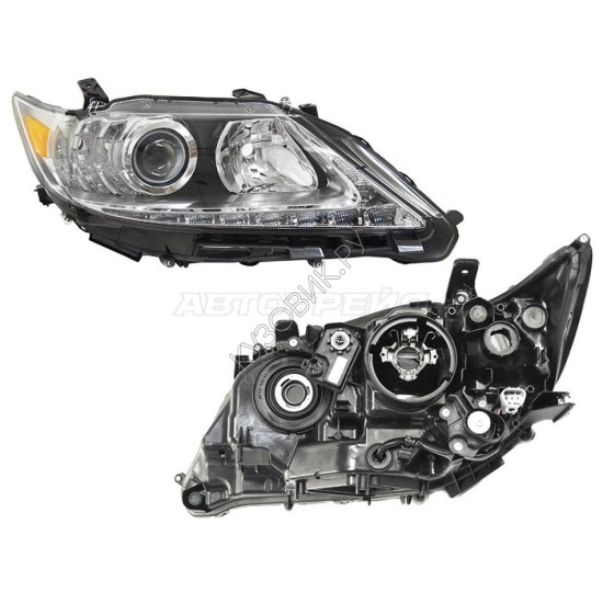 Фара LEXUS ES250/350 12-15 прав - с корректором, под ксенон, ДХО DEPO