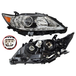 Фара LEXUS ES250/350 12-15 прав - с корректором, под ксенон, ДХО SAT