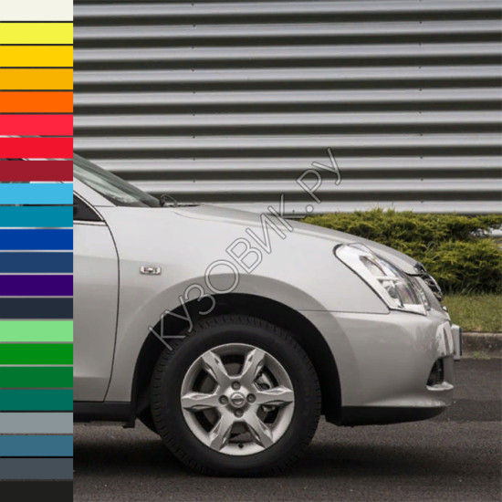 Крыло переднее правое в цвет кузова Nissan Almera G15 (2012-2018) Крыло переднее правое в цвет кузова Nissan Almera G15 (2012-2018)