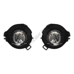 Фары противотуманные Ниссан Патфайндер Nissan Pathfinder R51 (2005-2014) комплект 2 штуки левая и правая TYC высокое качество