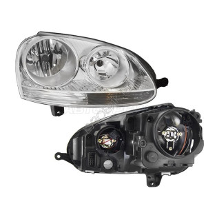Фара VW JETTA 05-10/GOLF V 03-08 прав хром SAT